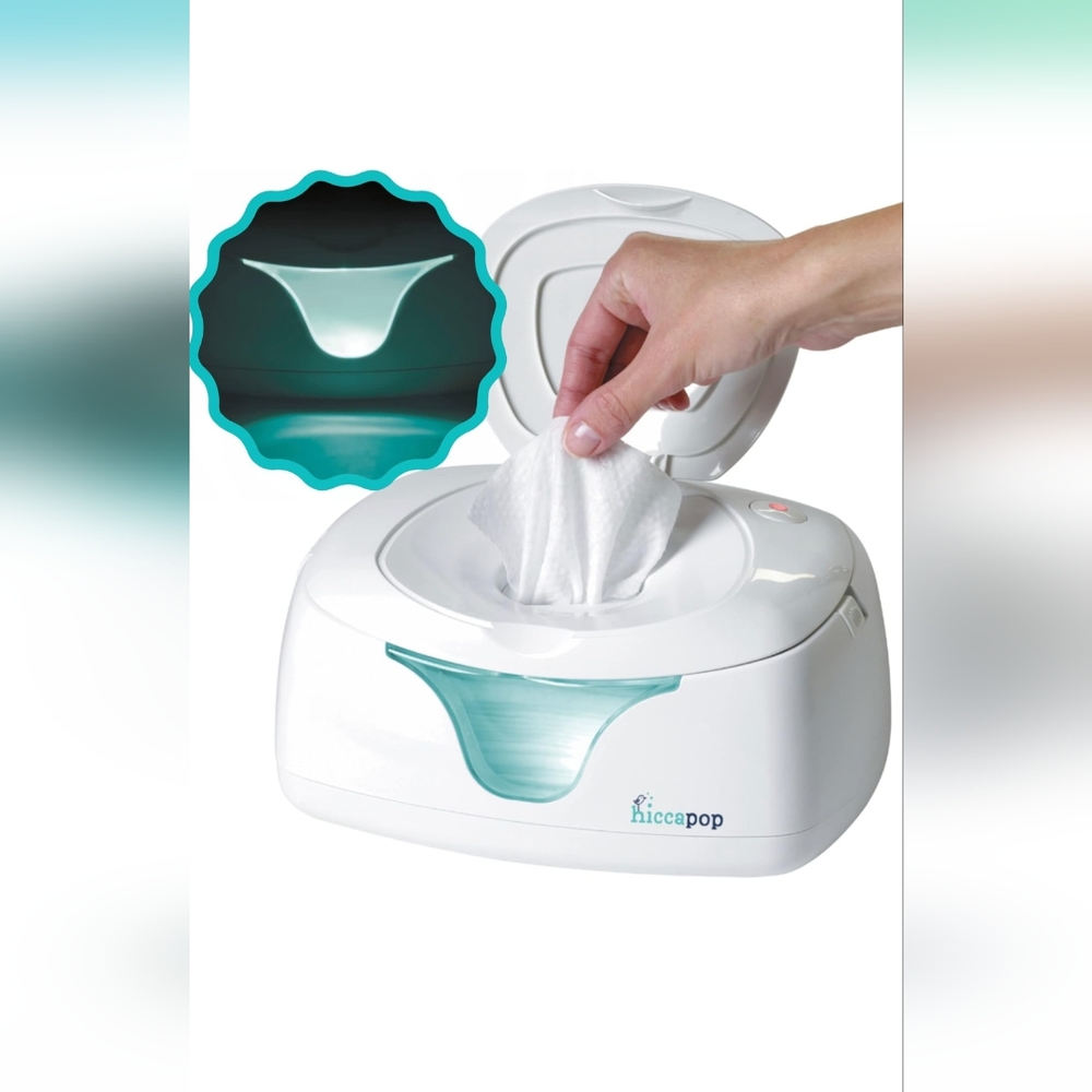 Hiccapop Baby Wipe Warmer and Baby Wet Wipes Dispenser | Baby Wipes Warmer for B